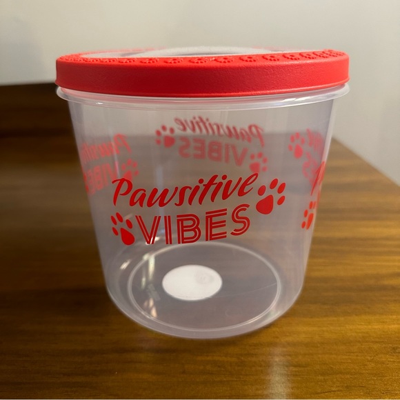 Pawsitive Vibes Pet Container New - Picture 1 of 5